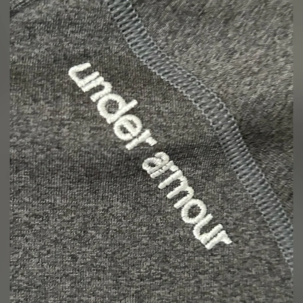 Under Armour Dark Gray Quarter-Zip Performance Hoodie - Picture 4 of 4